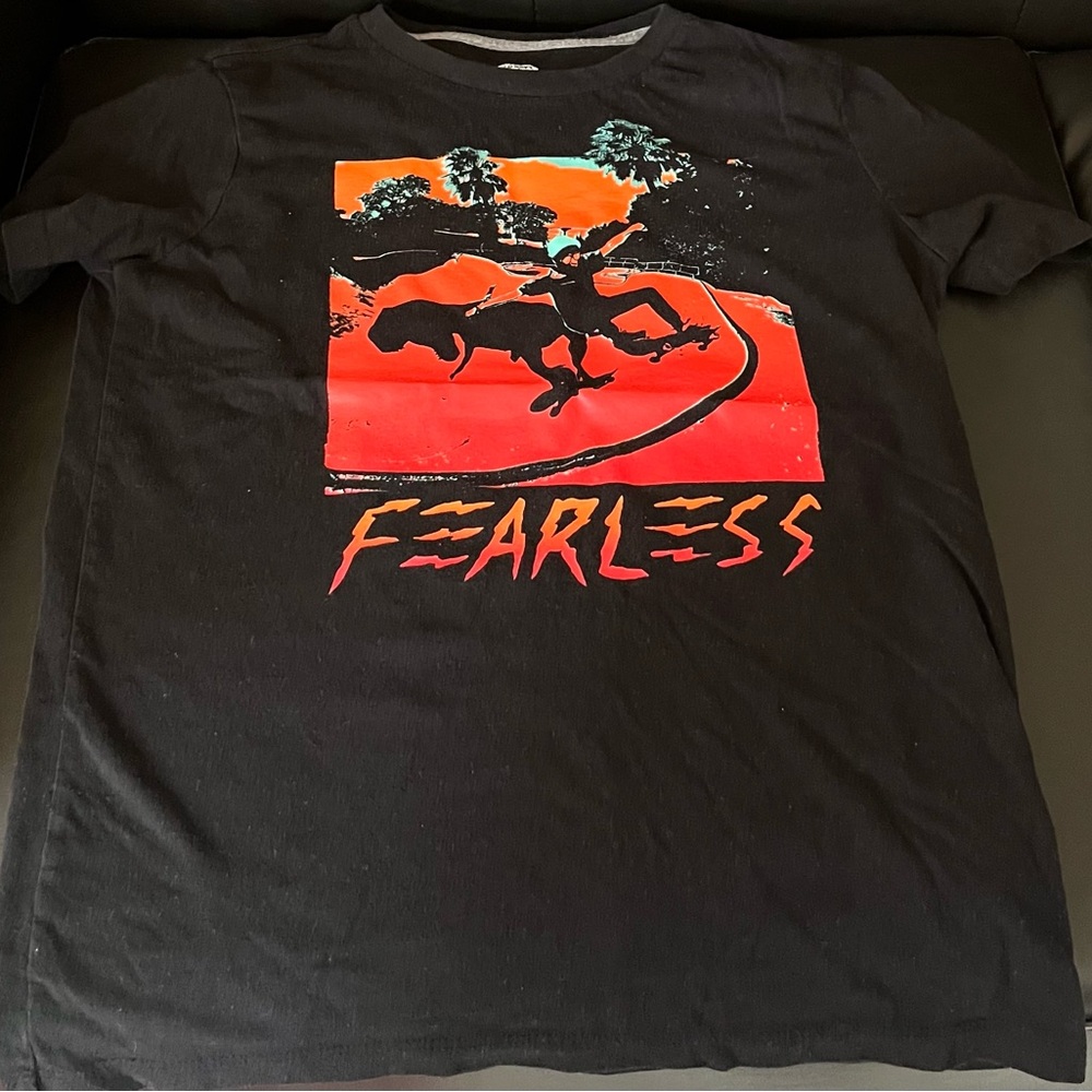 Boy’s  old navy brand Fearless Black Graphic T-Shirt